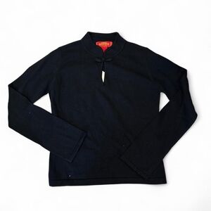 Shanghai Tang Black Turtleneck Sweater (Can432)